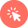 Icon Click Coral – Invitia Digital