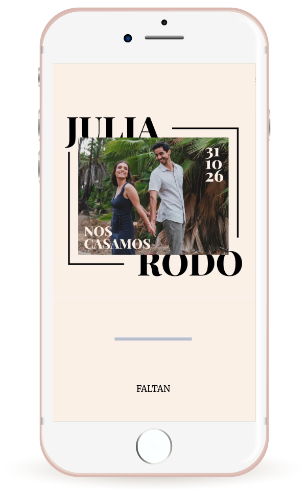 Mockup invitación de boda estilo editorial con diseño gráfico de alta calidad